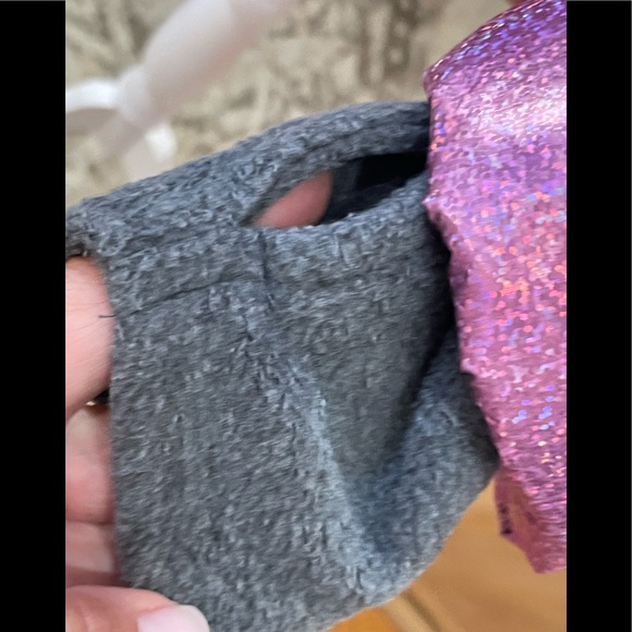 Girls Calvin Klein Pink winter coat fleece lining size 12-14 - Picture 5 of 8